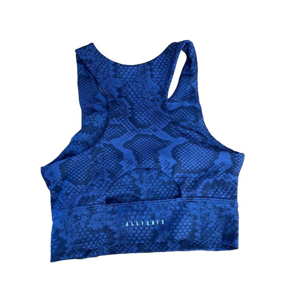 Allfenix Indie Python Print Racer Back Sports Bra… - image 8
